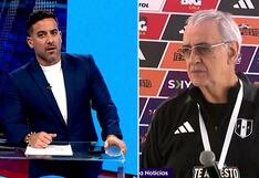 Del Portal criticó a Jorge Fossati por sus declaraciones: “Parece que está tirando la toalla”