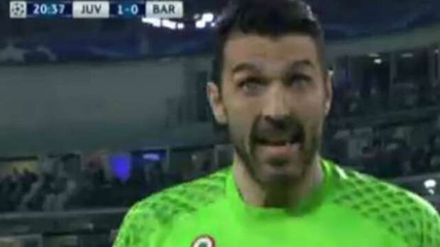 ¿Cristiano, eres tú? La imperdible reacción de Buffon tras quitarle un gol a Iniesta