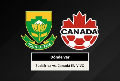 ¿Dónde ver partido Sudáfrica vs. Canadá EN VIVO GRATIS por 16avos de final del Mundial 2026 en TV abierta?