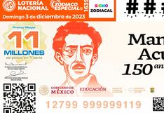 Resultados Sorteo Zodíaco Especial del 3 de diciembre: números ganadores del domingo