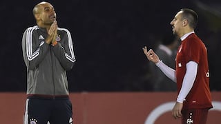 Franck Ribery le exige titularidad a Guardiola frente al Atlético de Madrid