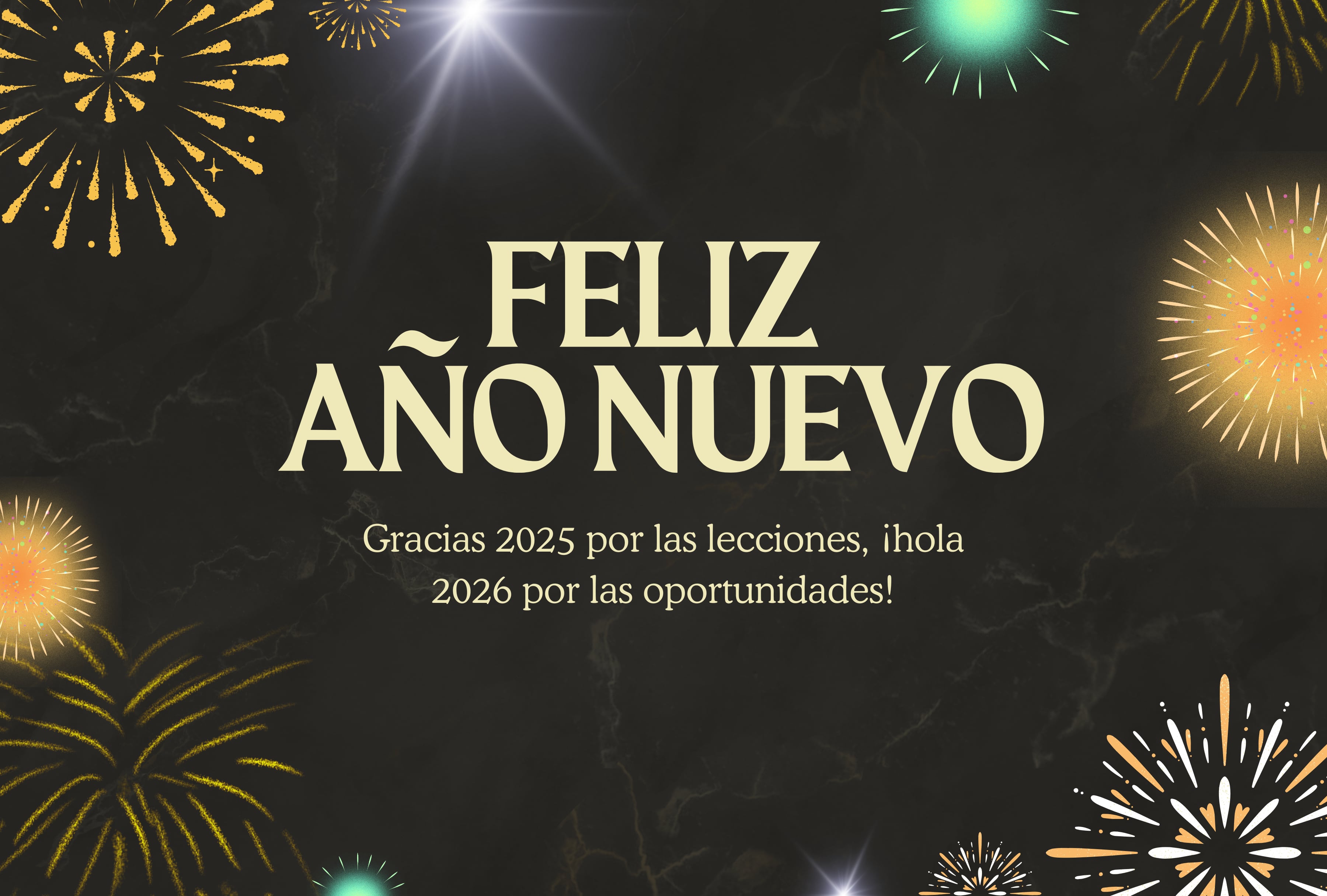 Gracias 2025 por las lecciones, ¡hola 2026 por las oportunidades! | Crédito: canva.com / Composición Depor