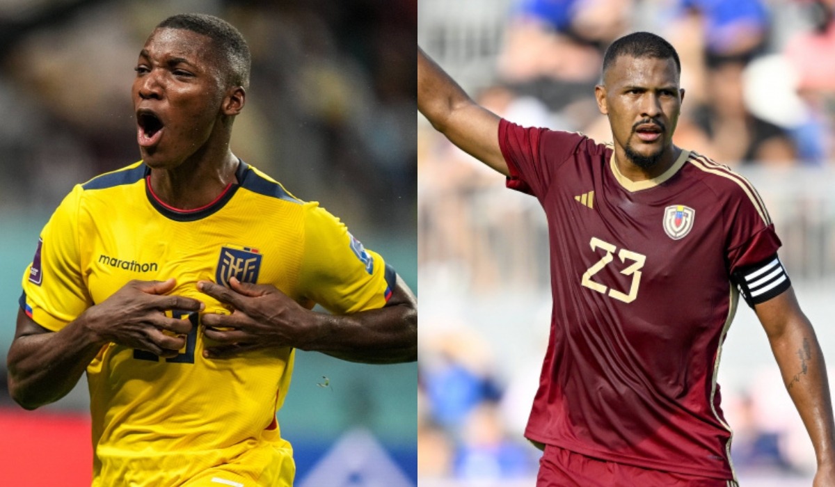 Ecuador vs. Venezuela juegan por Eliminatorias al Mundial 2026. (Foto: Composición)