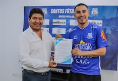 Tras librarse de la prisión preventiva: Jean Deza fue anunciado como refuerzo de Santos FC de Nazca