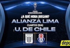 Canales y horarios: Alianza Lima vs. U. de Chile por Copa Sudamericana 2025