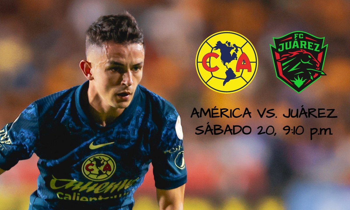 ¿A qué hora juega y por dónde ver América vs. Juárez EN VIVO? Sigue la transmisión de este sábado 20 de julio. (Foto: ClubAmerica / Composición Depor)