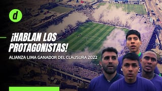 ¡Alianza Lima a la final! Mira las declaraciones de los jugadores tras quedarse con el Clausura 2022