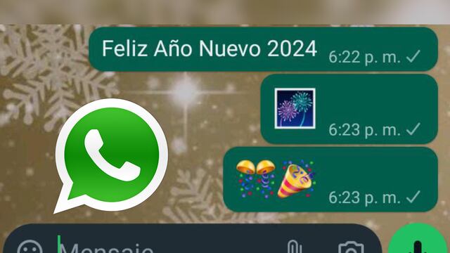 Listado de emojis que puedes enviar en WhatsApp por Año Nuevo 2024 