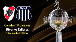 ¿Qué canal transmitió River Plate vs. Talleres por octavos de la Copa Libertadores?