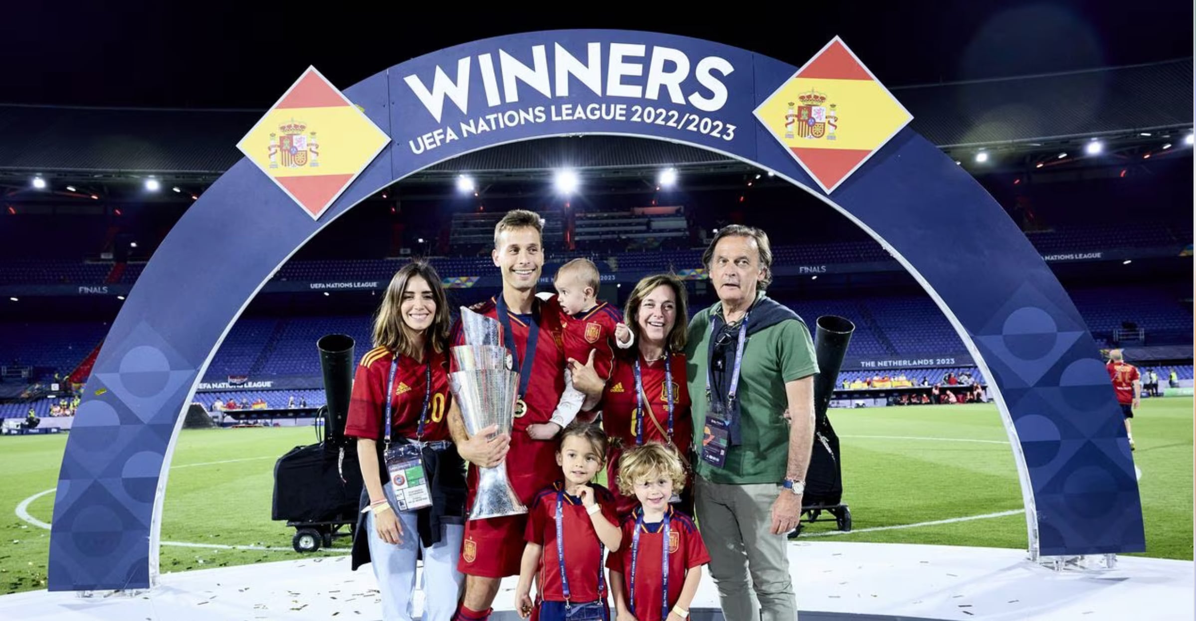 Canales ganó la UEFA Nations League de 2023.