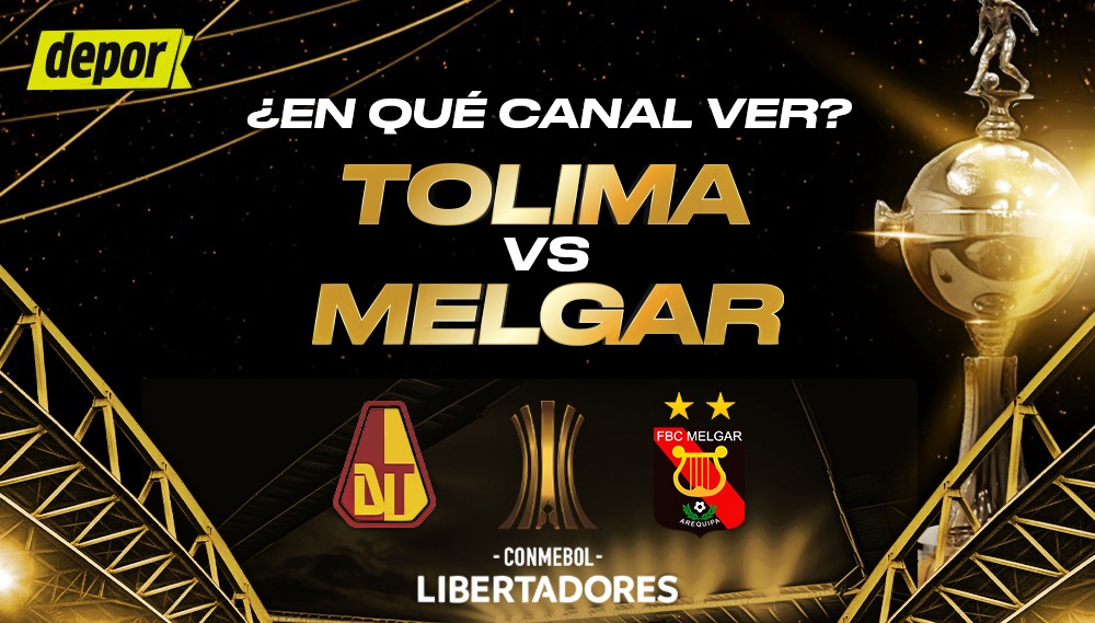 Melgar y Tolima juegan por la ida de la Fase 2 de la Copa Libertadores 2025. (Diseño: Depor)
