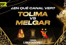 ¿En qué canales ver Melgar vs. Tolima hoy por Fase 2 de Copa Libertadores?