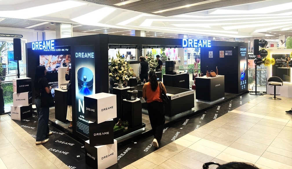 Dreame expande su presencia en Perú con la apertura de su primera zona de experiencia física en el Jockey Plaza.