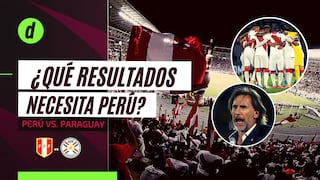 Perú vs. Paraguay EN VIVO: ¿Qué resultados necesita la selección peruana para asegurar el repechaje?