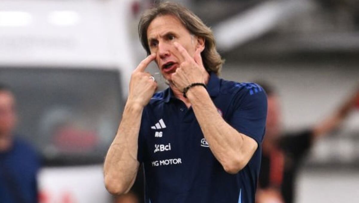 Ricardo Gareca registra 10 partidos al mando de Chile. (Foto: Getty Images)
