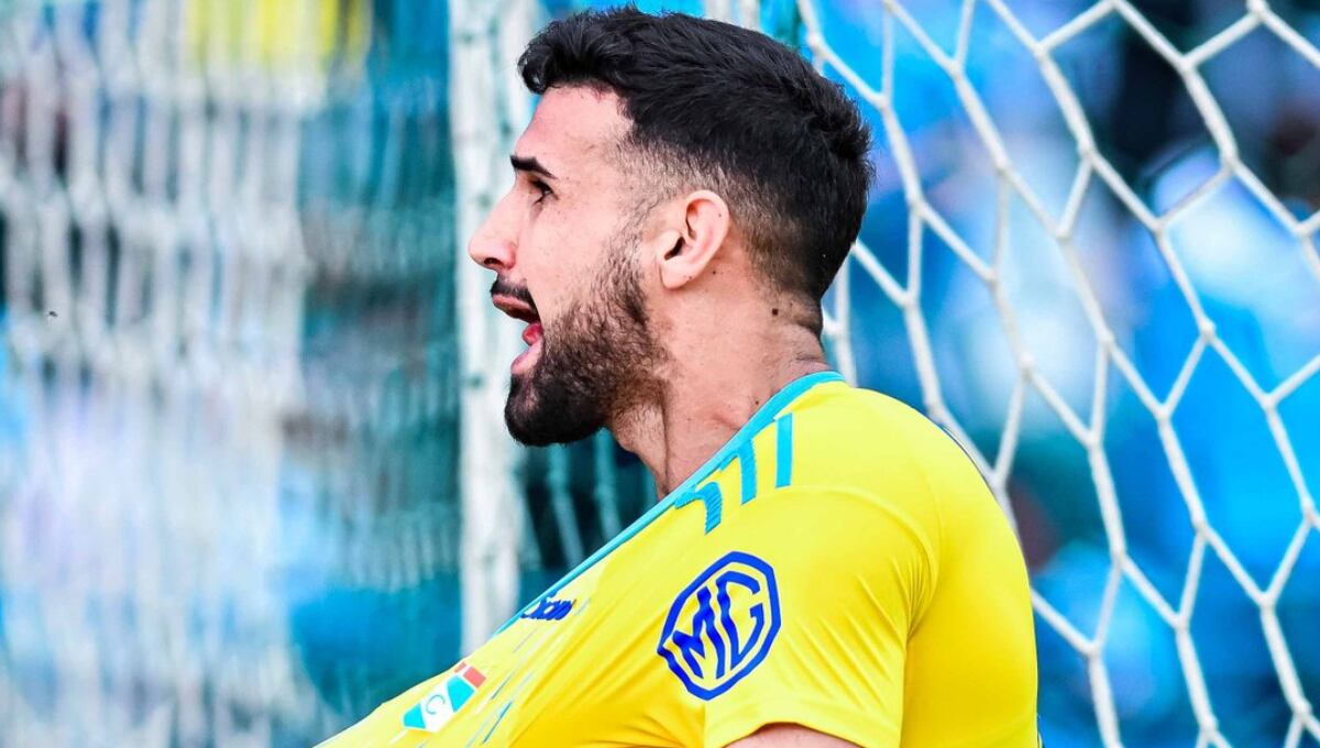 Ignácio da Silva marcó el único gol de Sporting Cristal sobre Comerciantes Unidos. (Foto: Sporting Cristal)