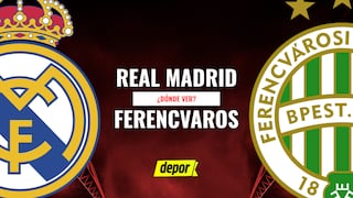 Dónde ver Real Madrid vs. Ferencvaros EN VIVO: cable y streaming vía Real Madrid TV y RM Play