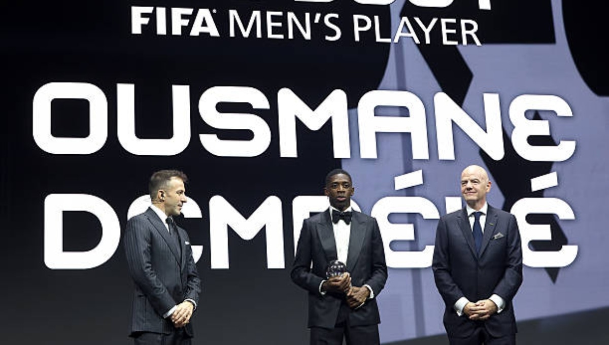 Ousmane Dembélé fue elegido el mejor jugador del mundo en los Premios The Best 2025. (Foto: Getty Images)