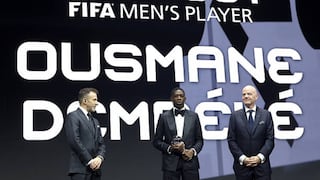 Premios The Best 2025: minuto a minuto y resumen con Ousmane Dembélé como mejor del mundo