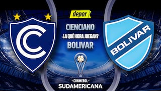 Cienciano vs. Bolívar: dónde ver y a qué hora juegan por Copa Sudamericana
