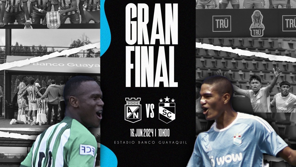 Sporting Cristal vs. Atlético Nacional en la Copa Mitad del Mundo. (Foto: IDV Formativas)