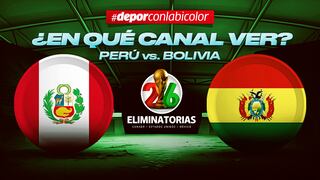 En qué canal de TV ver Perú vs. Bolivia en el Estadio Nacional