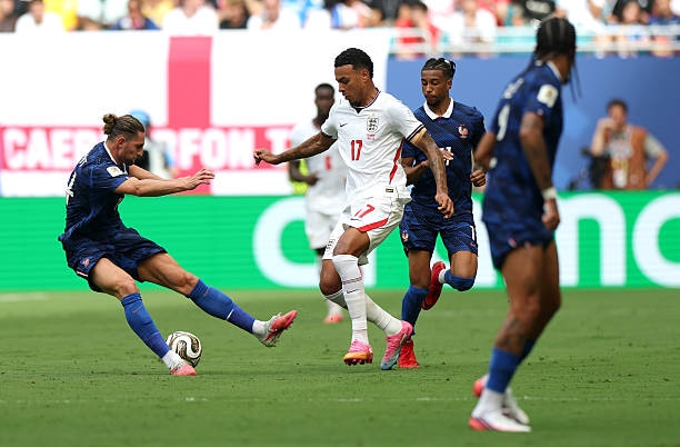 Francia vs. Inglaterra. (Foto: Getty Images)