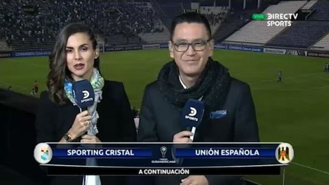 Hizo historia: Talía Azcárate se convirtió en la primera peruana en comentar por TV la Copa Sudamericana