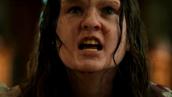 Olivia Marcum interpreta a Katherine, la niña poseída, en la película "The Exorcist: Believer" (Foto: Universal Pictures)