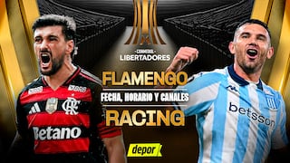 Canales para ver Racing vs. Flamengo por Copa Libertadores: transmisión por internet
