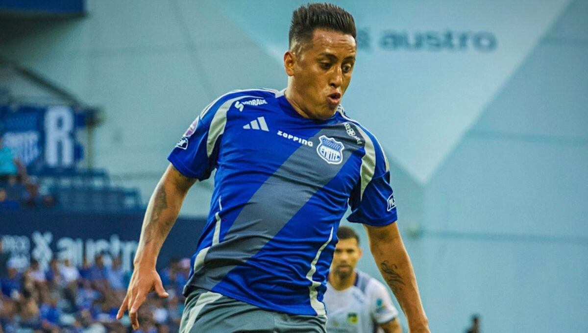 Christian Cueva registra un gol con Emelec. (Foto: Emelec)