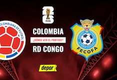 En directo, Colombia vs. RD Congo EN VIVO: dónde ver por internet Canal RCN, DIRECTV y ESPN