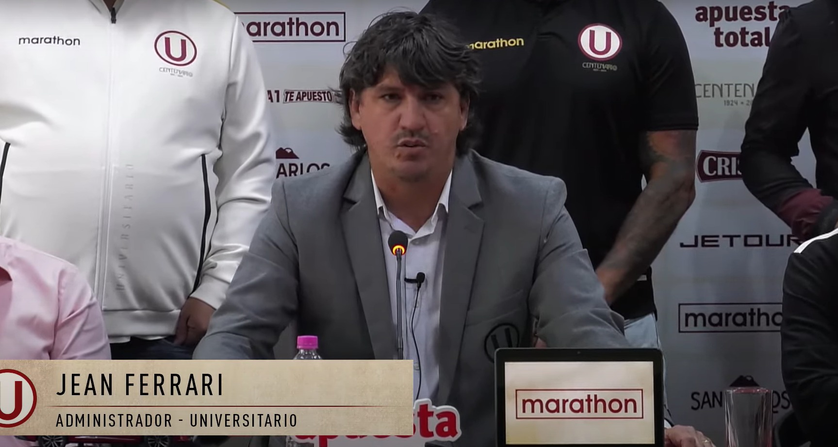 Jean Ferrari dejó de ser administrador de Universitario. (Foto: Universitario).