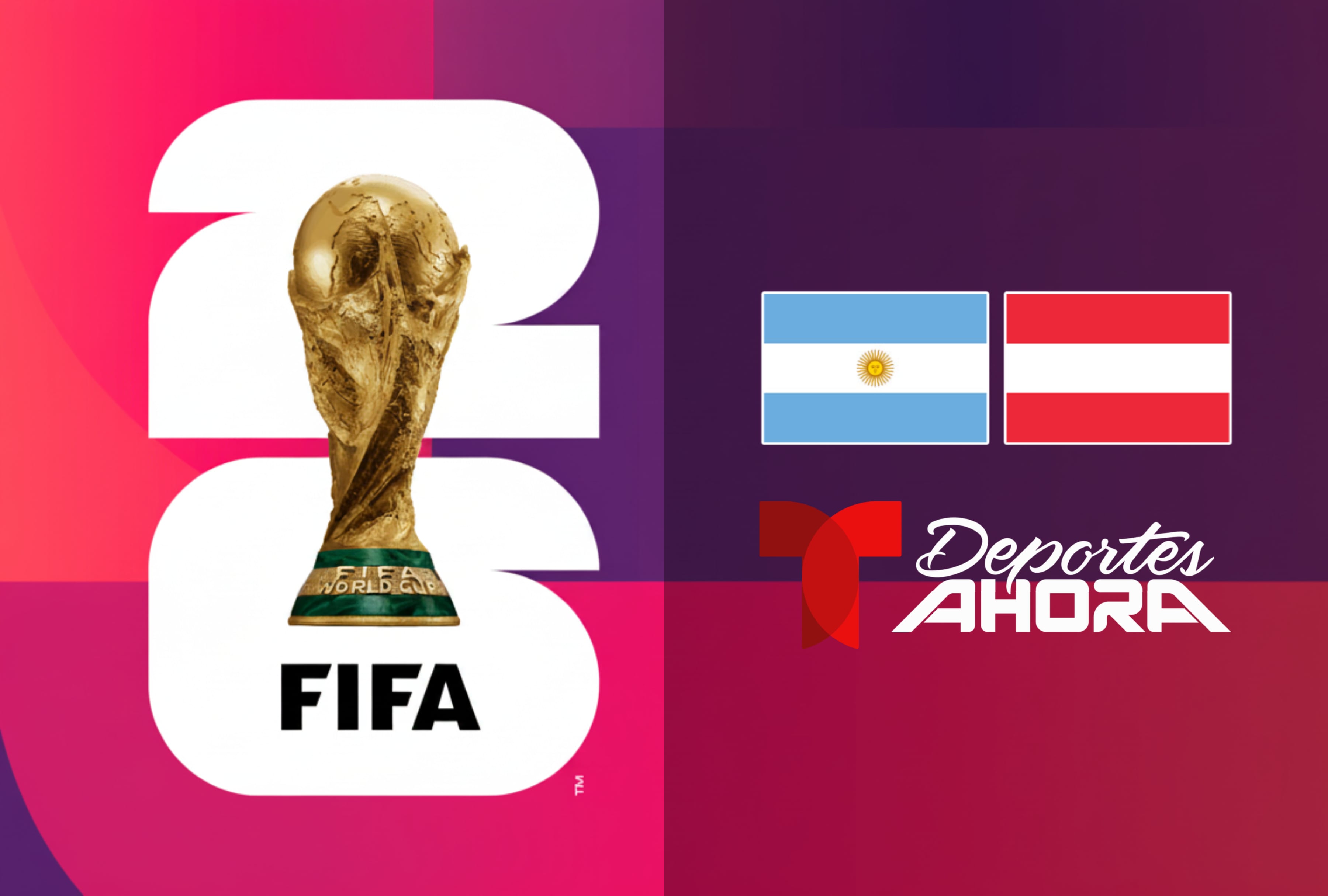 Sintonice la señal de Telemundo Deportes Ahora en vivo y sepa dónde ver el partido Argentina vs. Austria gratis por Peacock TV. Siga la transmisión oficial de fútbol online en EE.UU. por el Mundial. | Crédito: fifa.com / Composición Depor