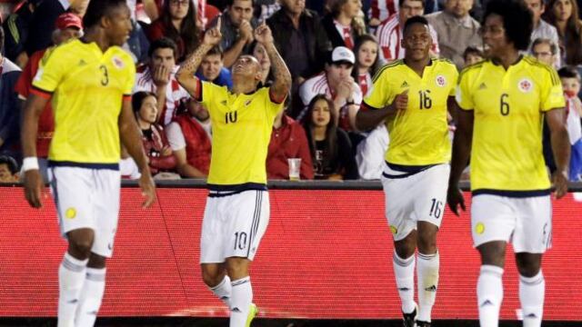 Colombia le ganó 1-0 con Paraguay en Asunción por Eliminatorias Rusia 2018