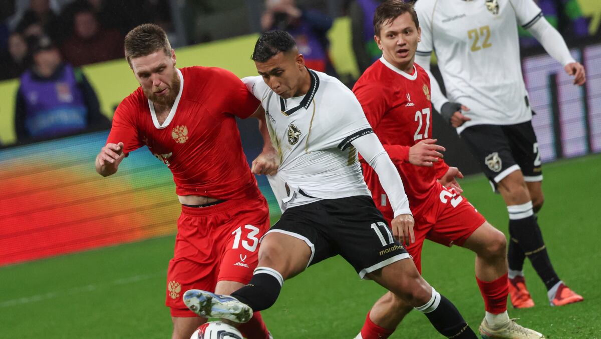 Bolivia cayó frente a Rusia por amistoso FIFA. (Foto: EFE/EPA/MAXIM SHIPENKOV)