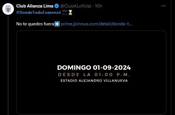 Alianza Lima anuncia evento para la presentación de Paolo Guerrero.