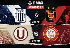 ¿Alianza y Universitario un mismo día? El campeonato local prepara una jornada imperdible este domingo
