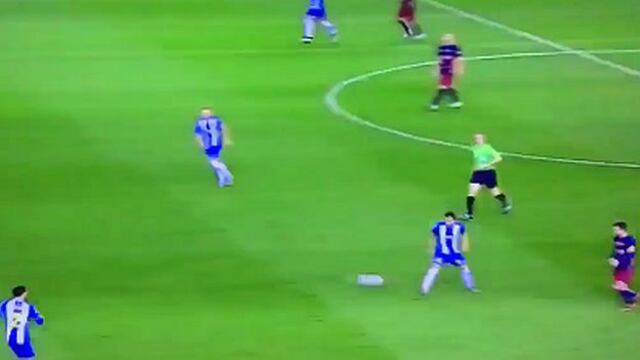 Barcelona vs. Espanyol: Lionel Messi se lució con asistencia para golazo de Munir