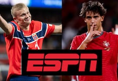 ESPN transmitió el partido Noruega 1-2 Portugal por UEFA Nations League 2026-27