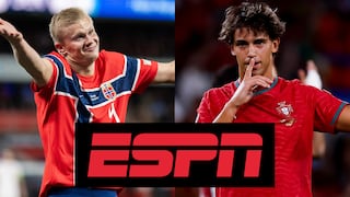 ESPN transmitió el partido Noruega 1-2 Portugal por UEFA Nations League 2026-27