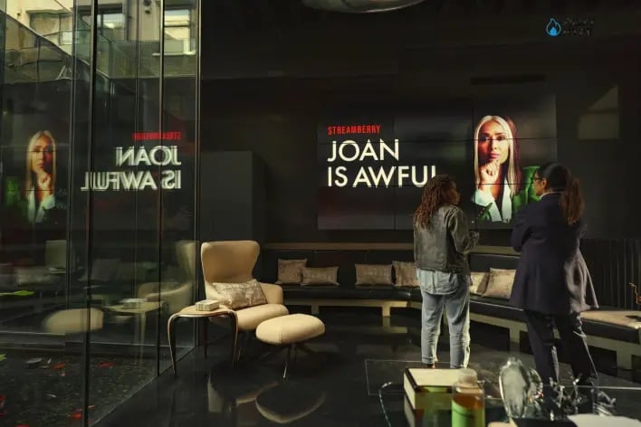 Escena del episodio 'Joan es horrible' de "Black Mirror" (Foto: Netflix)