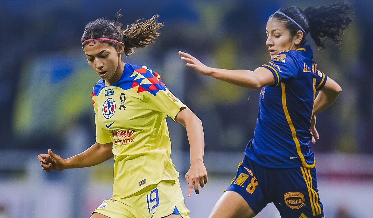 Tigres goleó 3-0 al América en la primera final de la Liga MX Femenil 2023. (Foto: Difusión)