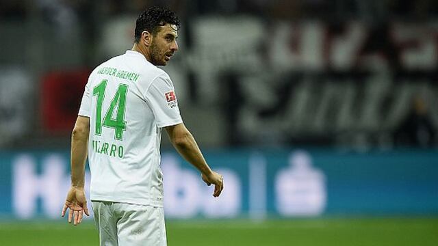 Claudio Pizarro: "Werder Bremen no le tiene miedo al descenso y luchará"