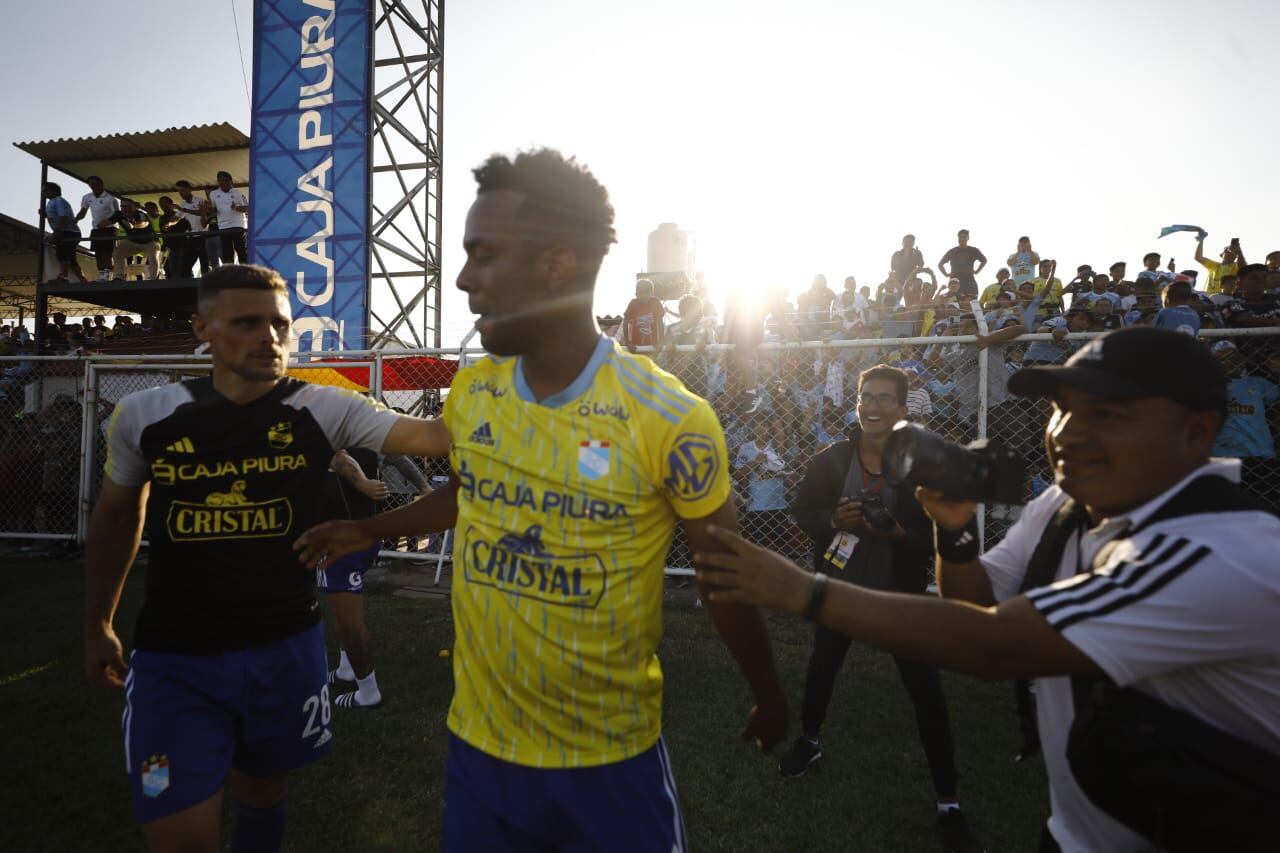 Nilson Loyola le dio el triunfo a Sporting Cristal sobre Atlético Grau. (Foto: Julio Reaño / @photo.gec)