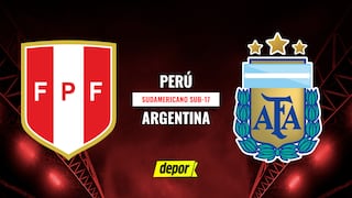 Perú vs. Argentina EN VIVO: ver transmisión vía DSports y DIRECTV por Sudamericano Sub-17