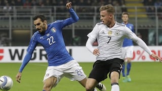 Lapadula lo vio desde la banca: Italia y Alemania empataron 0-0 en San Siro