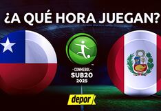¿A qué hora juegan Perú vs. Chile, desde el Sub-20 en Venezuela?
