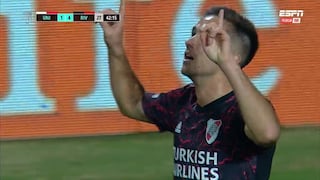 Se desquitaron con una ‘manita’: goles de Palavecino y Álvarez para el 5-1 de River vs Unión [VIDEO]