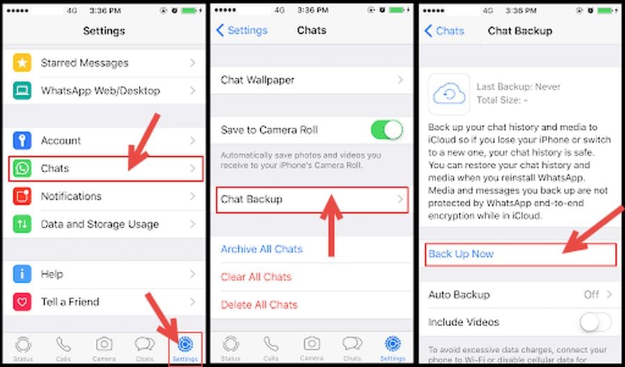 Cómo hacer el backup de WhatsApp en tu iPhone